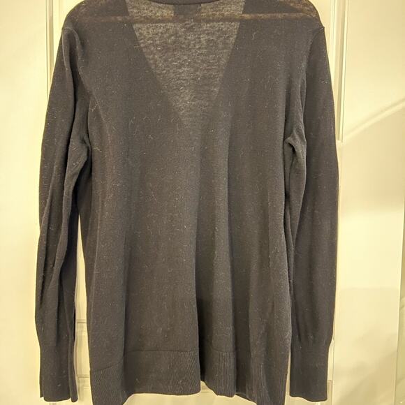 14th and Union Black Cardigan with Front Pockets size XL - Picture 7 of 8